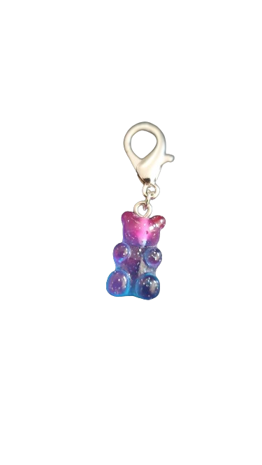 ornement ourson multicolore