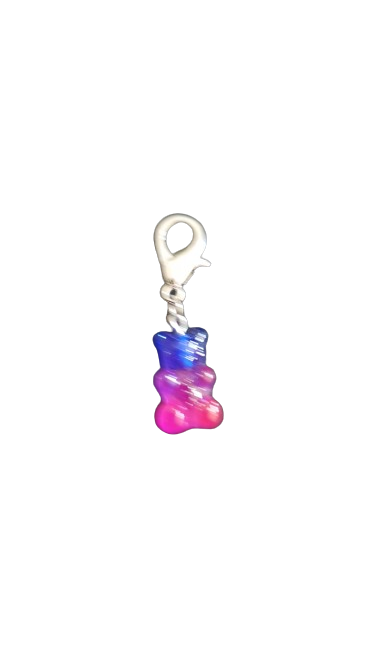 ornement ourson multicolore