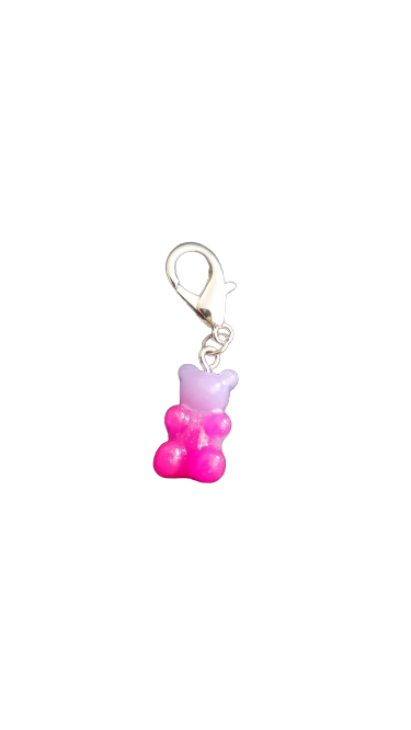 ornement ourson multicolore