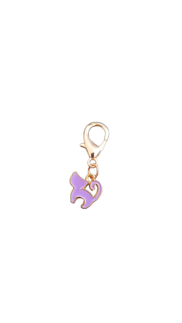 ornements chat multicolore