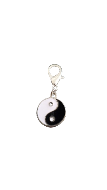 ornements yin et yang ronde
