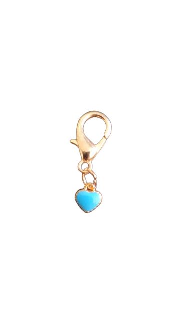 ornements coeurs multicolore