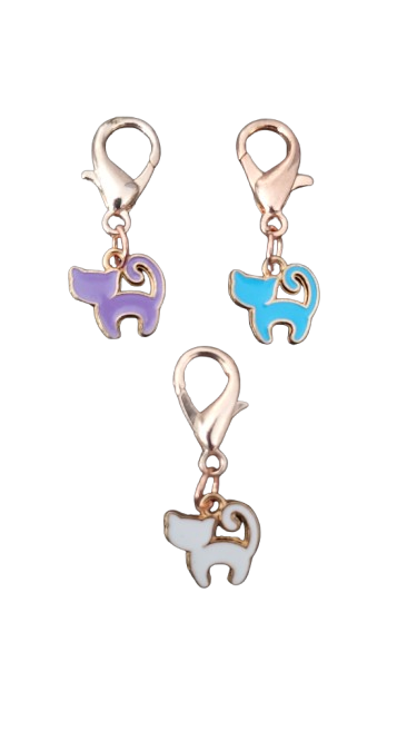 ornements chat multicolore