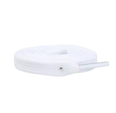 lacet 10mm blanc