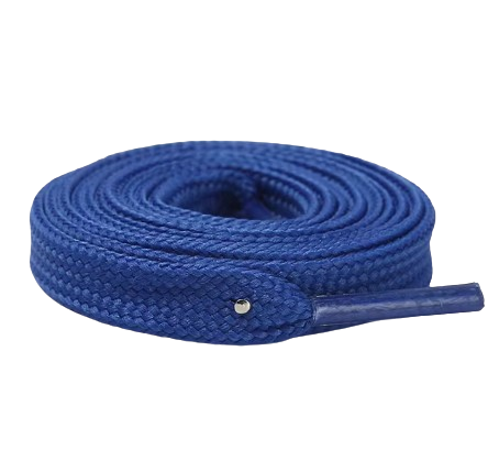 lacet 10mm bleu saphire